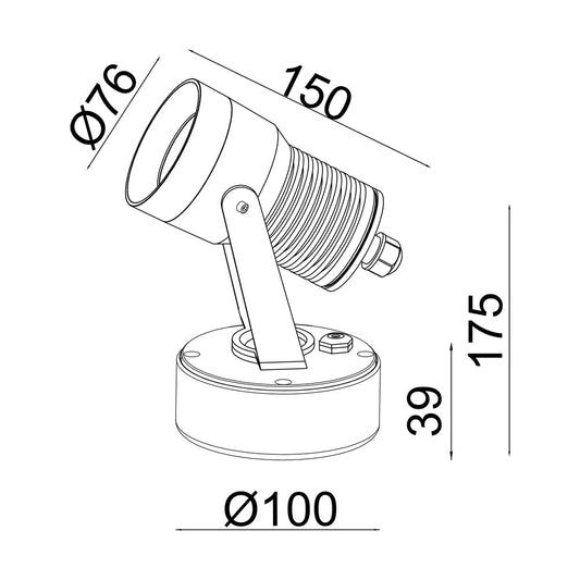Hood - Spotlight on Base 10W