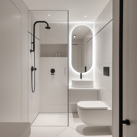 Callista - Back Lit - Oval LED Mirror