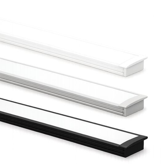 Axiom 2400 | LED Strip, Slimline Recessed Extrusion