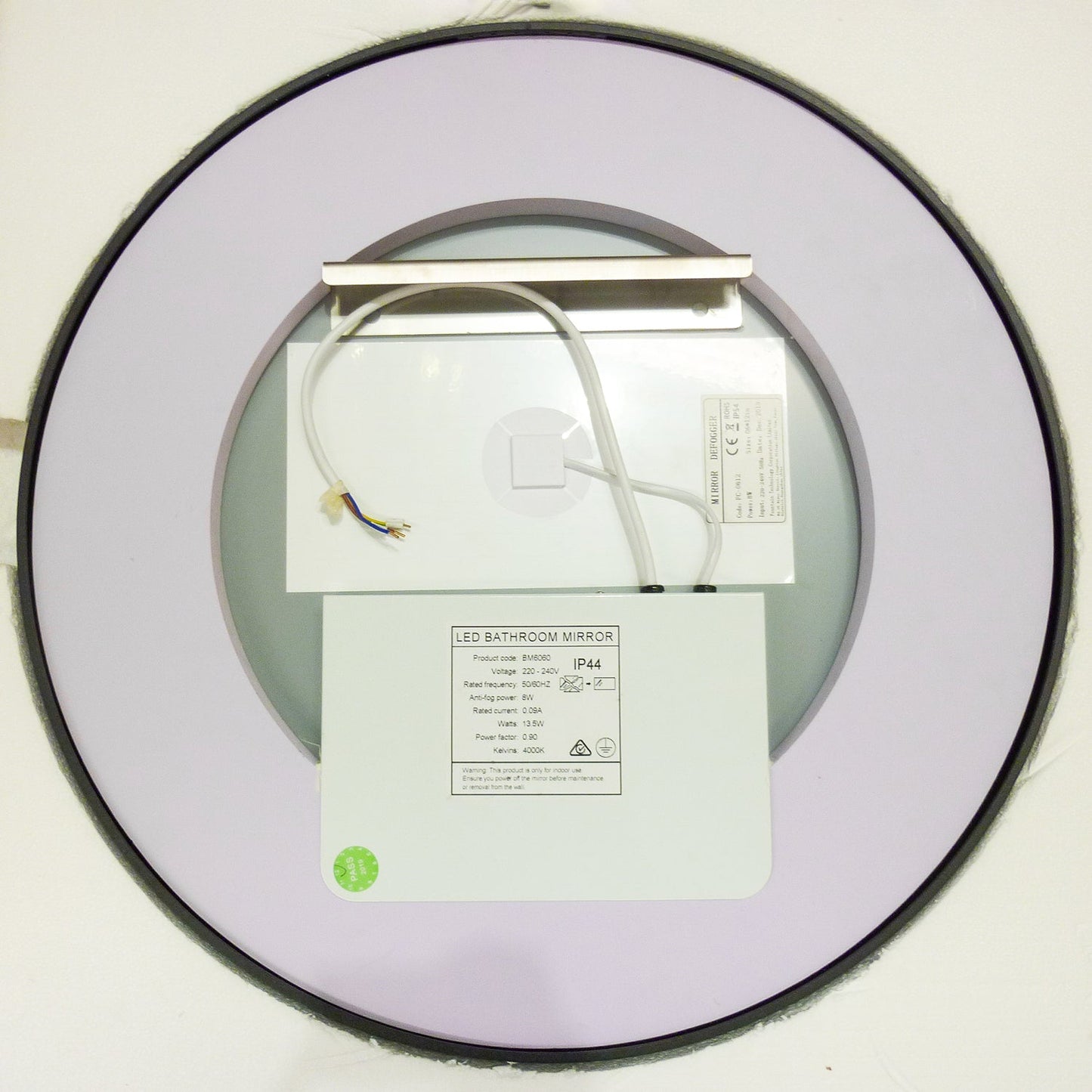 Round Framed LED Mirror | 600mm | Callista