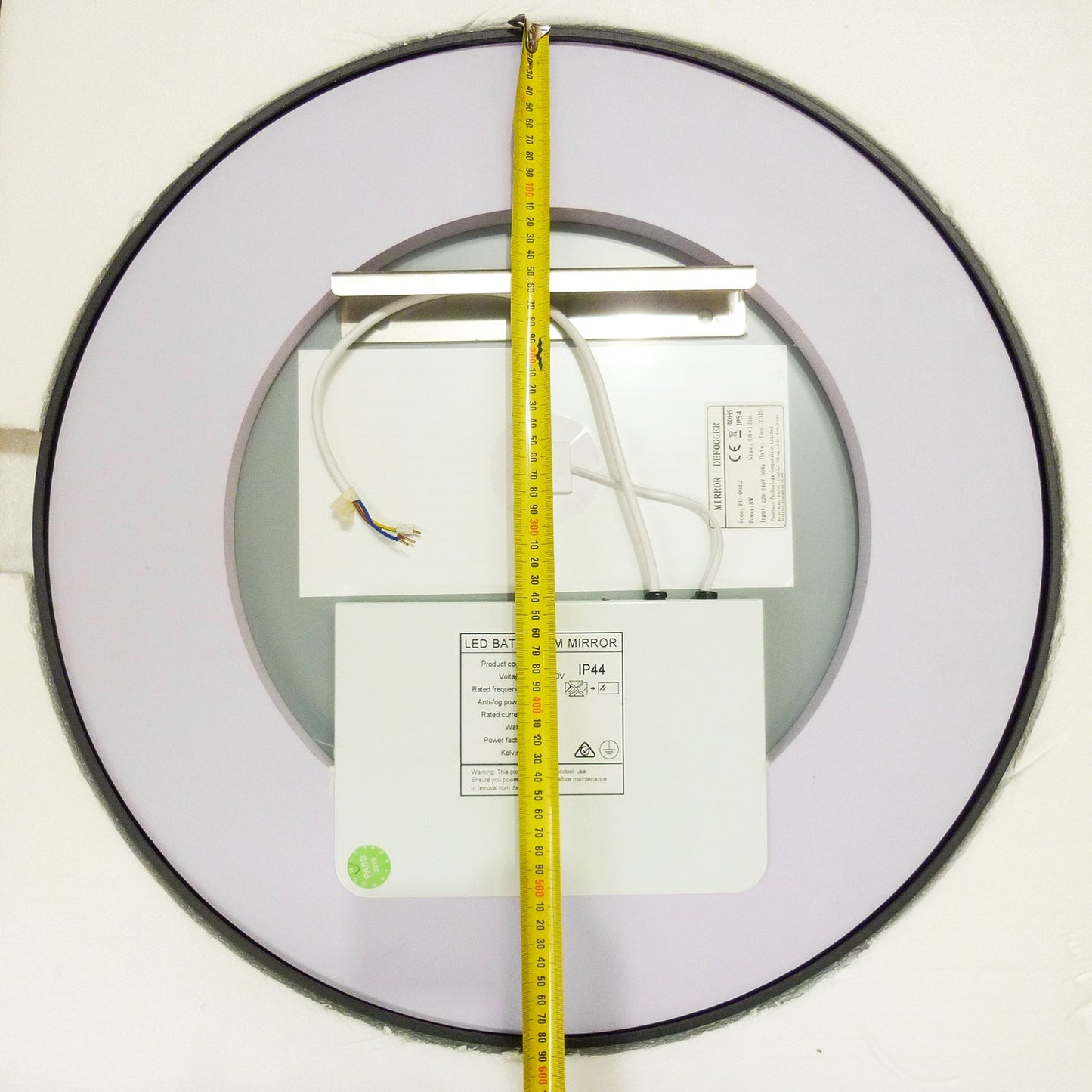 Round Framed LED Mirror | 600mm | Callista