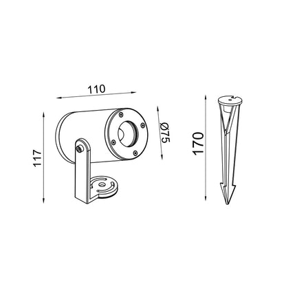 Bullet - Spotlight on Spike 10W