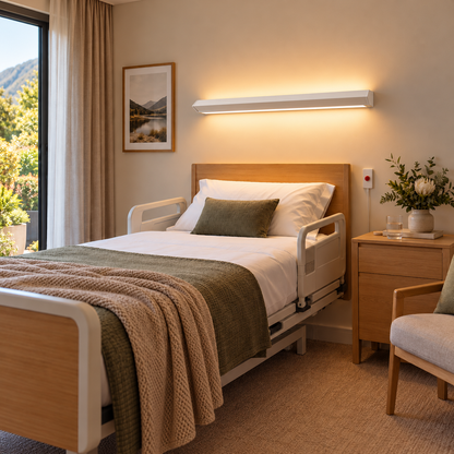 Care Facility Bed Wall Light || Multifunctional