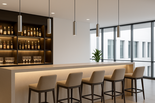 Bullet Classic Pendant - Brushed Chrome