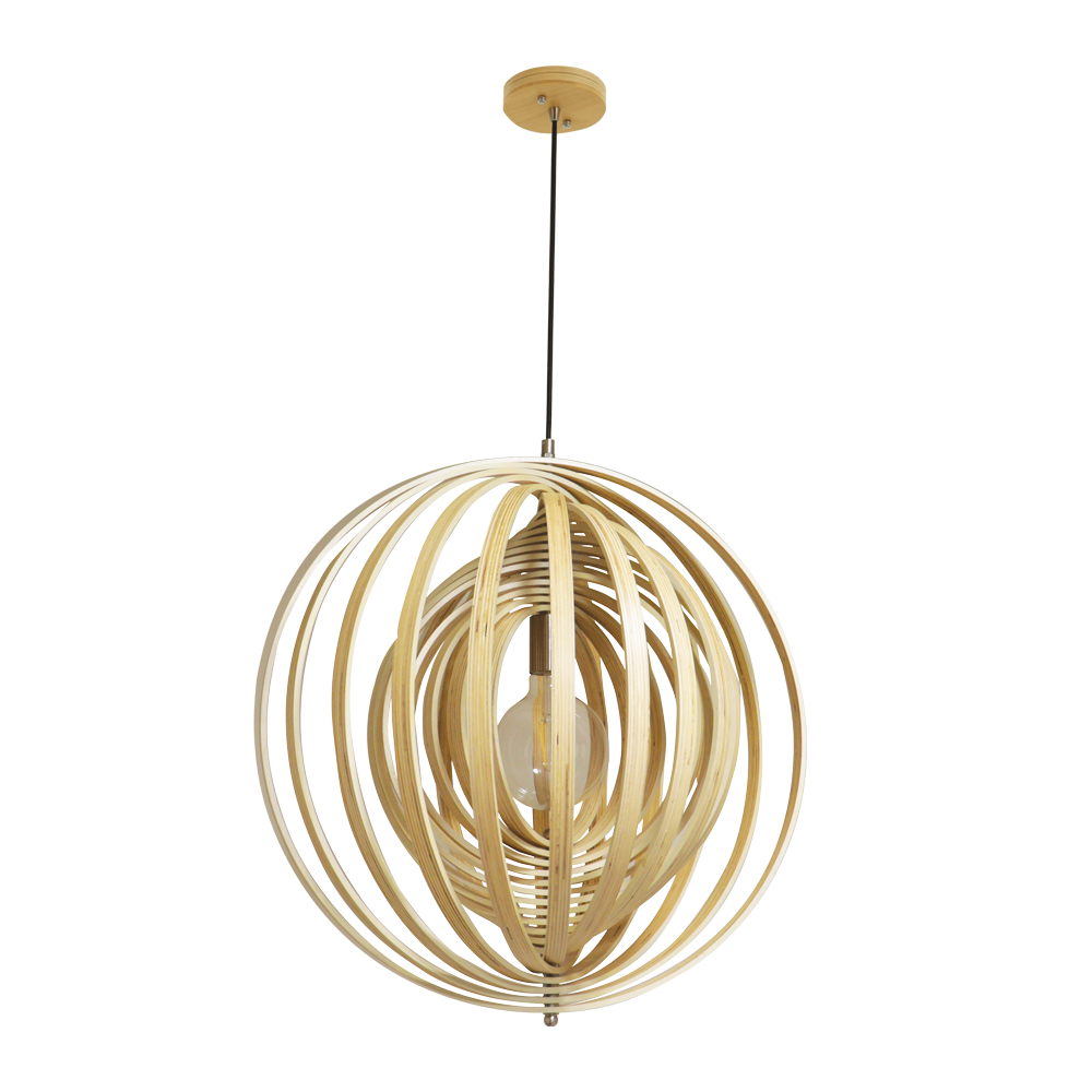 Gloria - Natural Wooden Pendant