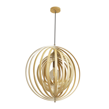 Gloria - Natural Wooden Pendant