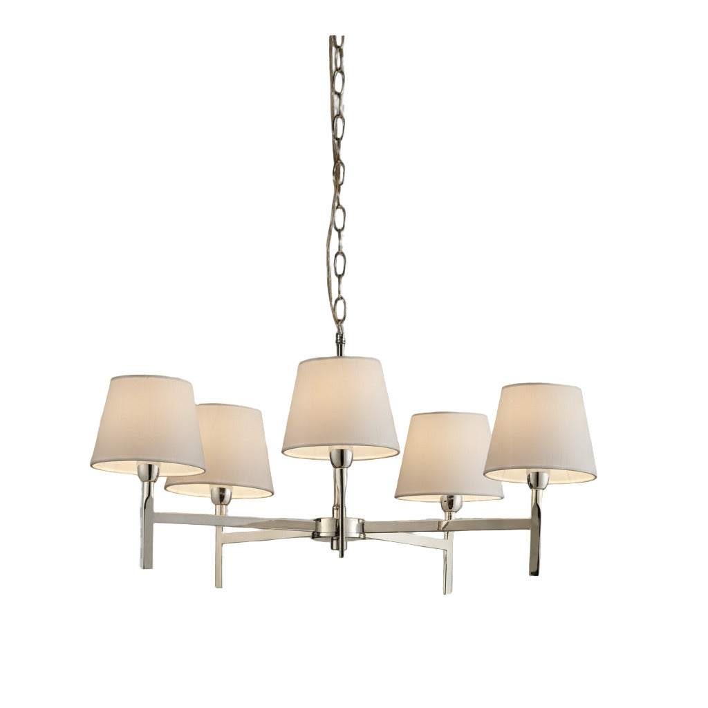 Inox 5 Light Pendant