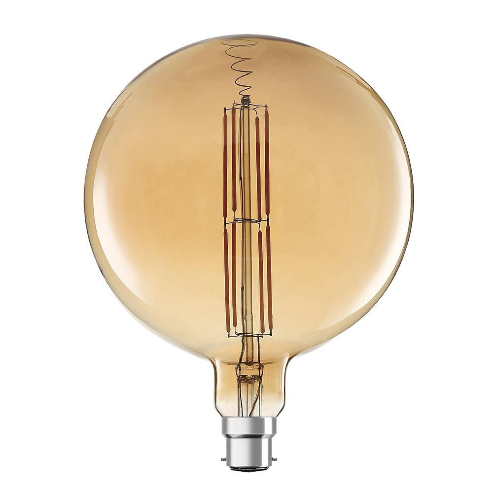 G200 - Amber LED Filament - E27 - Bulb