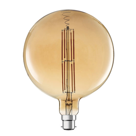G200 - Amber LED Filament - E27 - Bulb