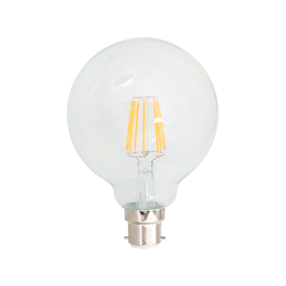 G95 - LED Filament Lamp/Bulb - E27 & B22