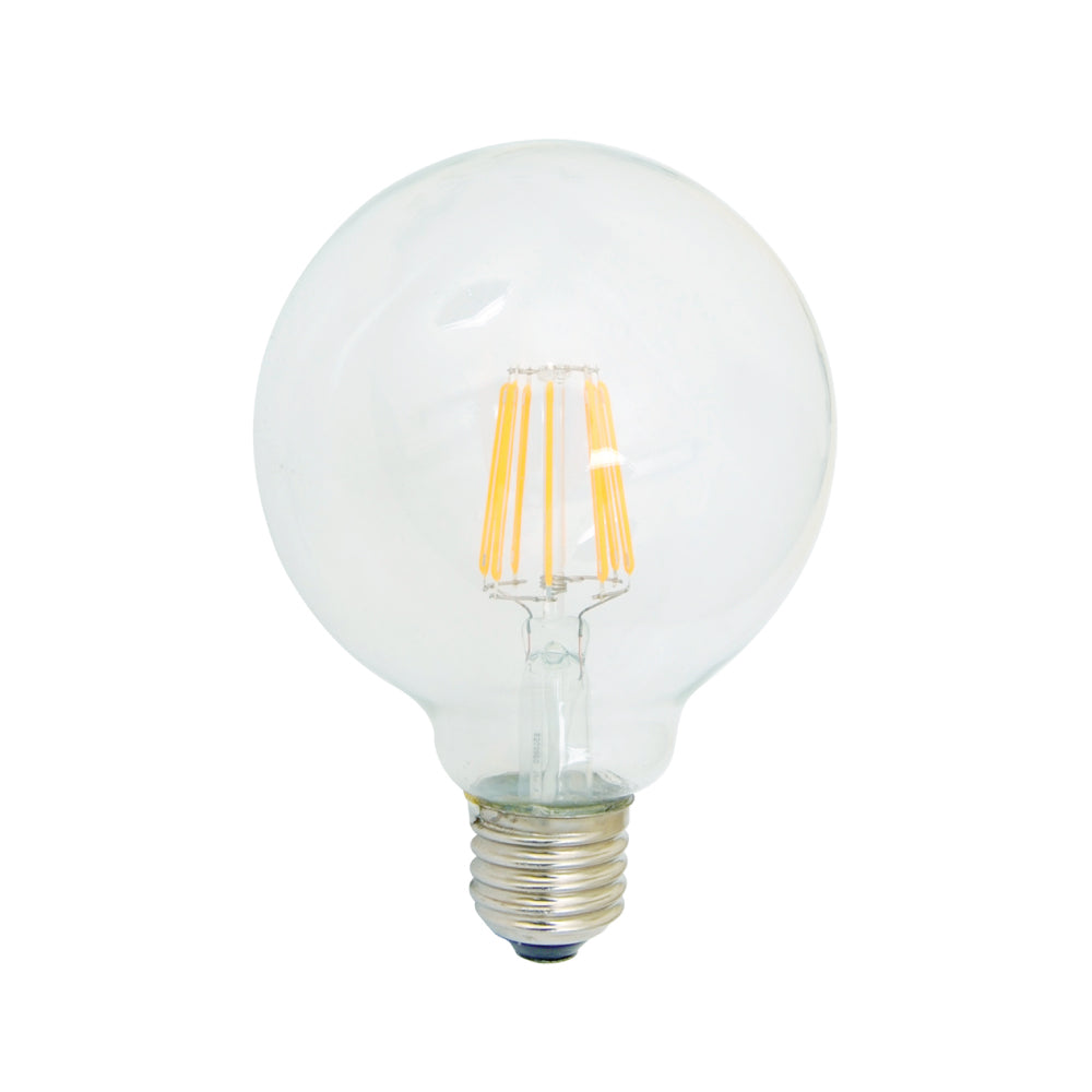 G95 - LED Filament Lamp/Bulb - E27 & B22