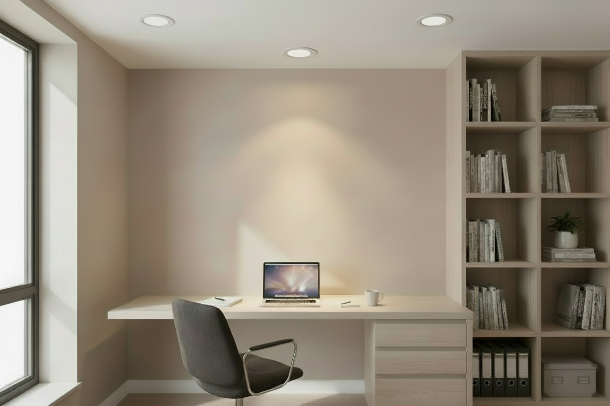 Low Glare LED Downlight |  15W | Colour Temperature Switchable | GEO15LG