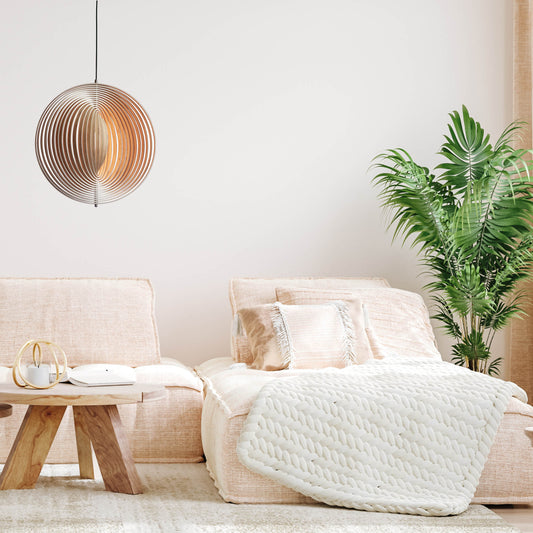 Gloria - Natural Wooden Pendant