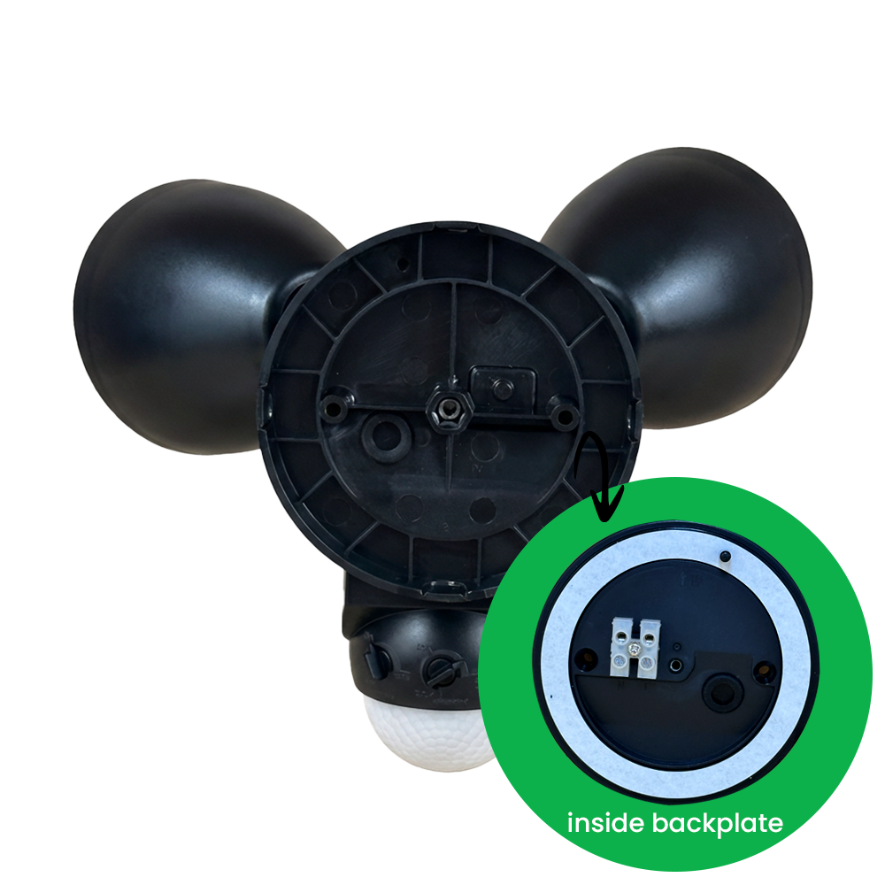 Twin Spotlight | Sensor Spotlight | Security Light | The Bouncer