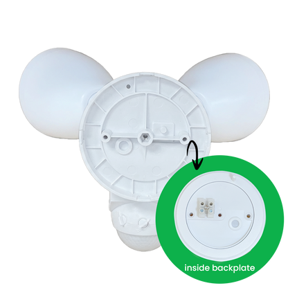 Twin Spotlight | Sensor Spotlight | Security Light | The Bouncer
