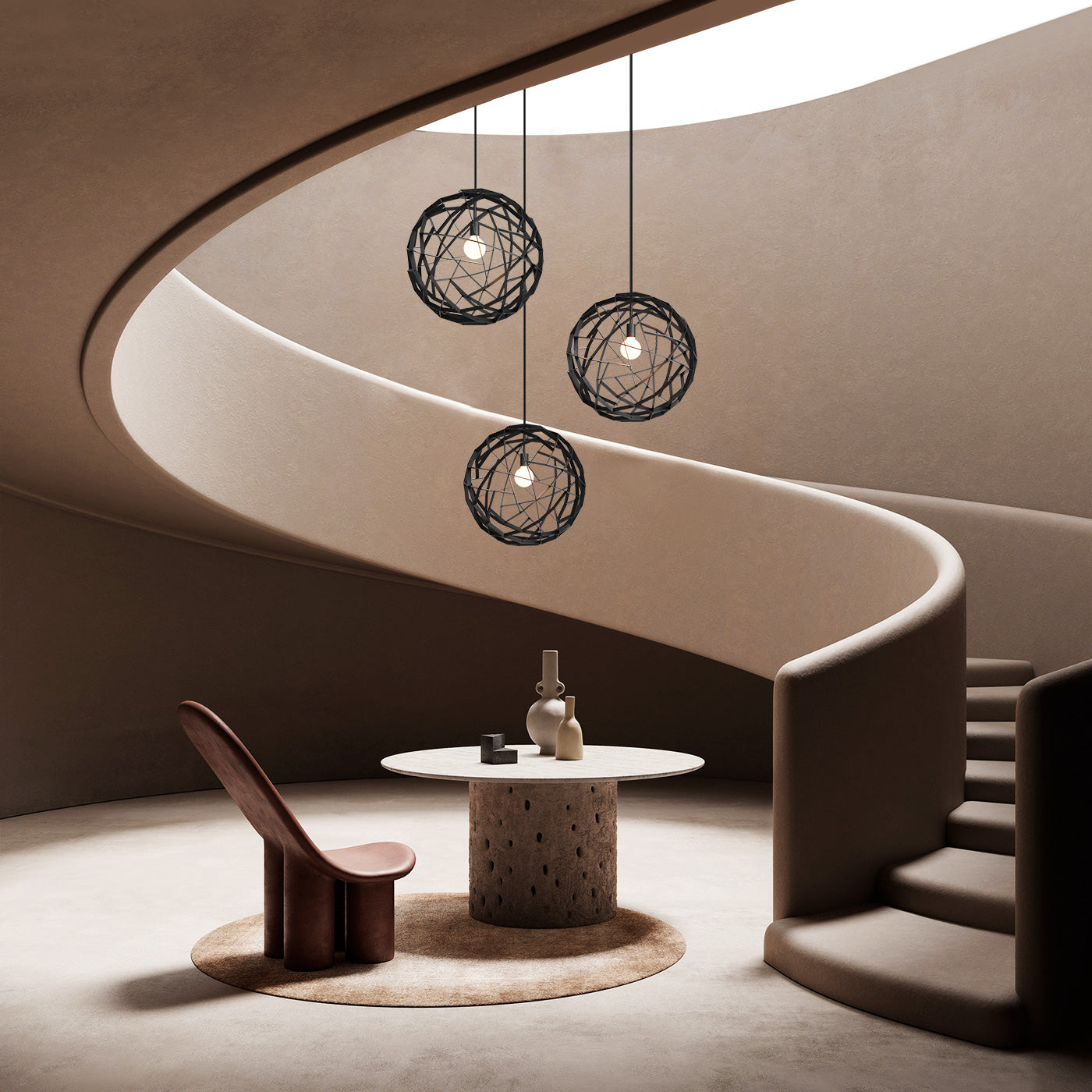 Chelsea - Wooden Pendant