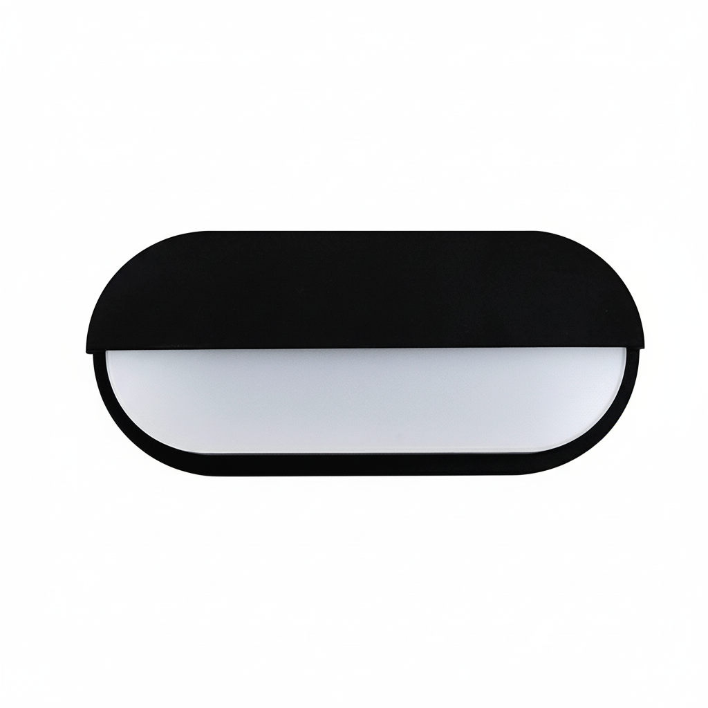 Blue LED Oval Bulkhead | Ovate Eyelid