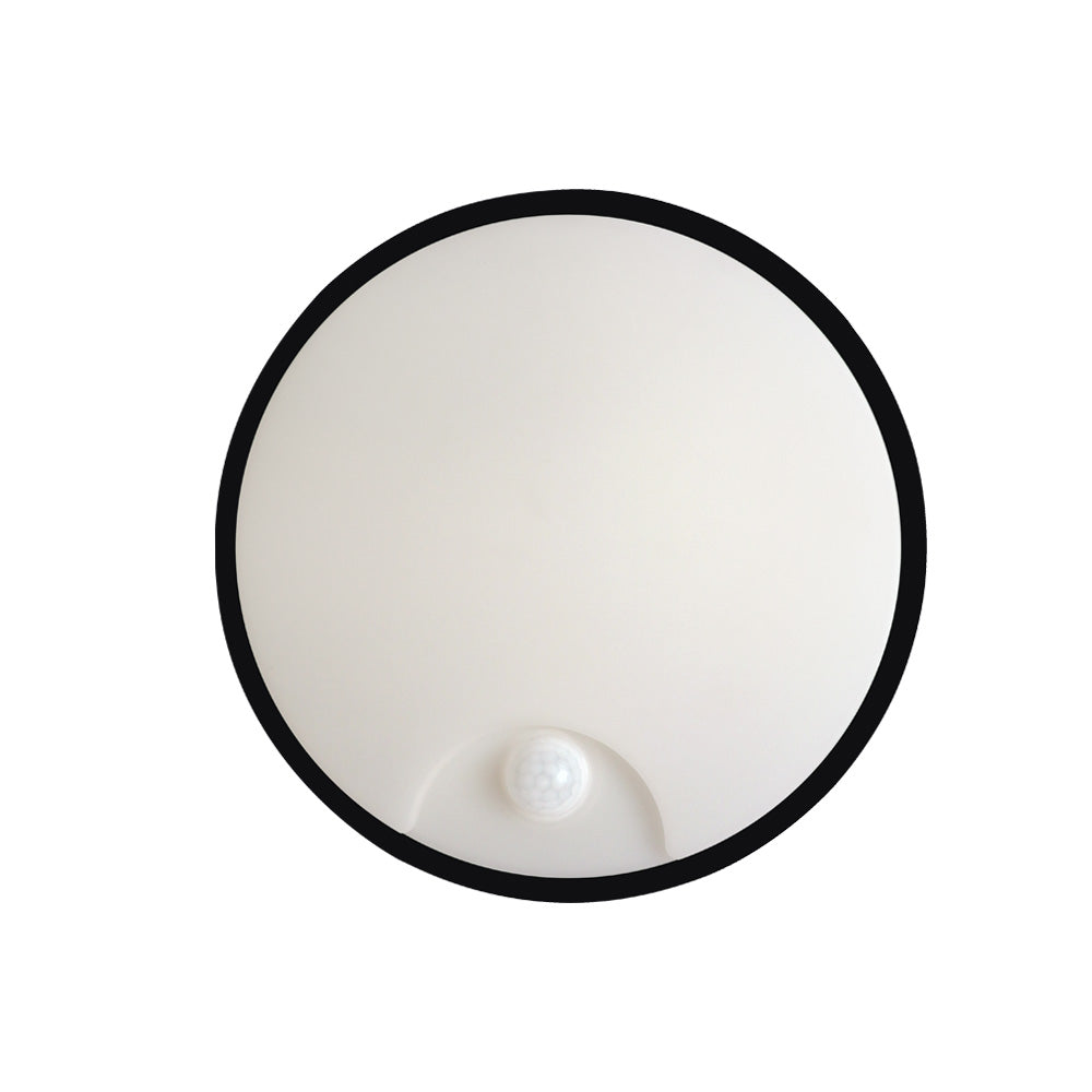 Round LED Bulkhead Wall Light | Ovate Round Classic | with Sensor