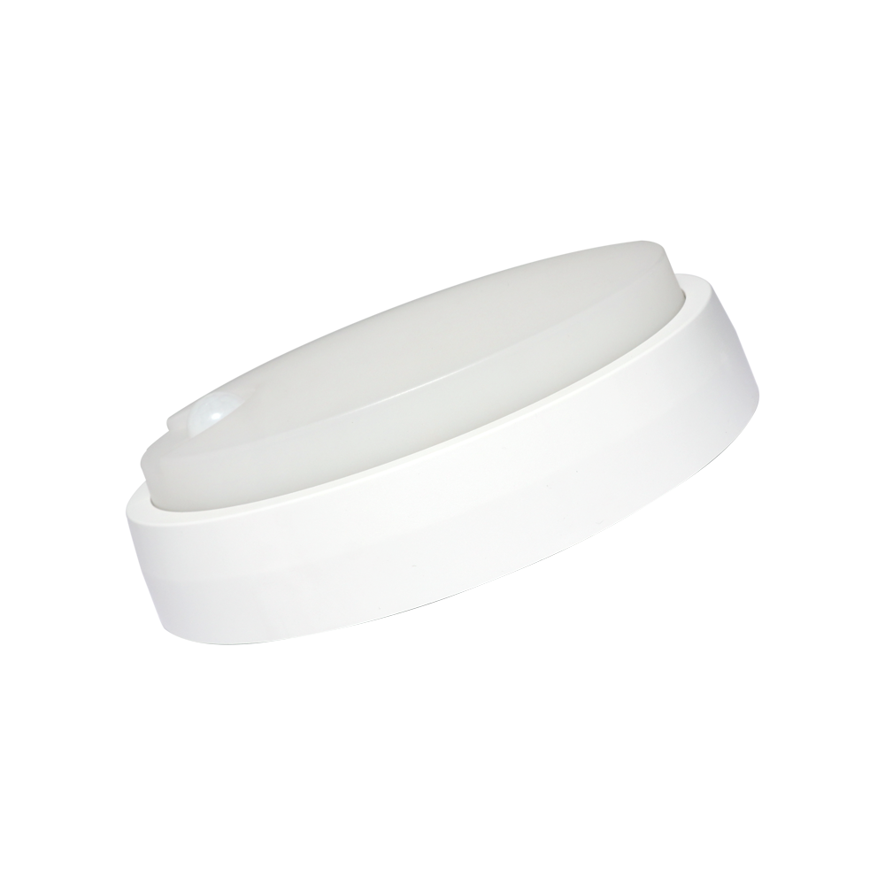 Round LED Bulkhead Wall Light | Ovate Round Classic | with Sensor