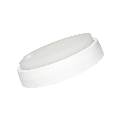 Round LED Bulkhead Wall Light | Ovate Round Classic | with Sensor